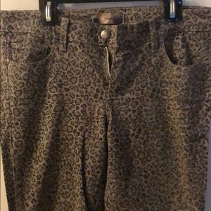 Paige Leopard Print Jeans